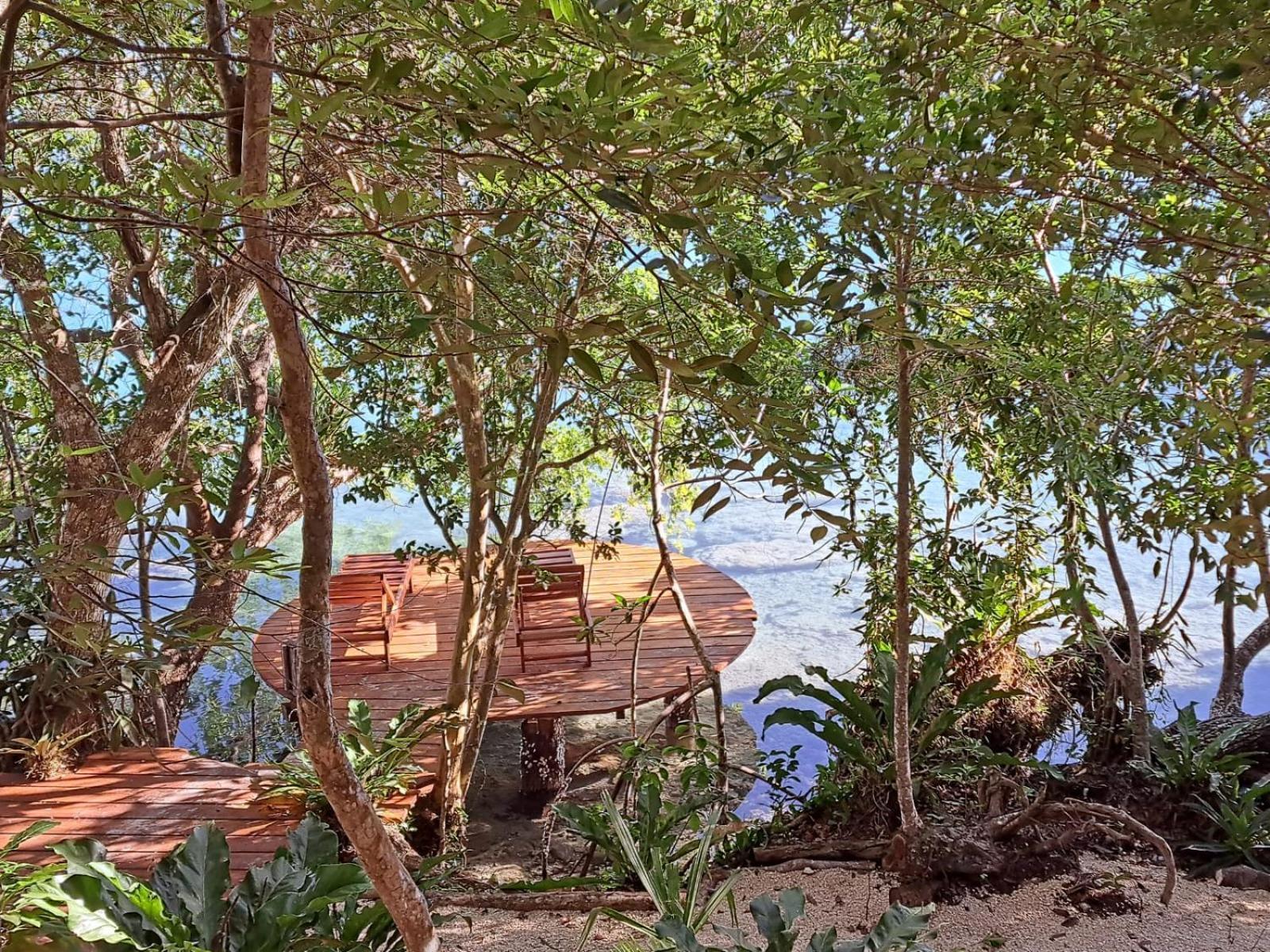 7 Cielos Bacalar. Exterior photo