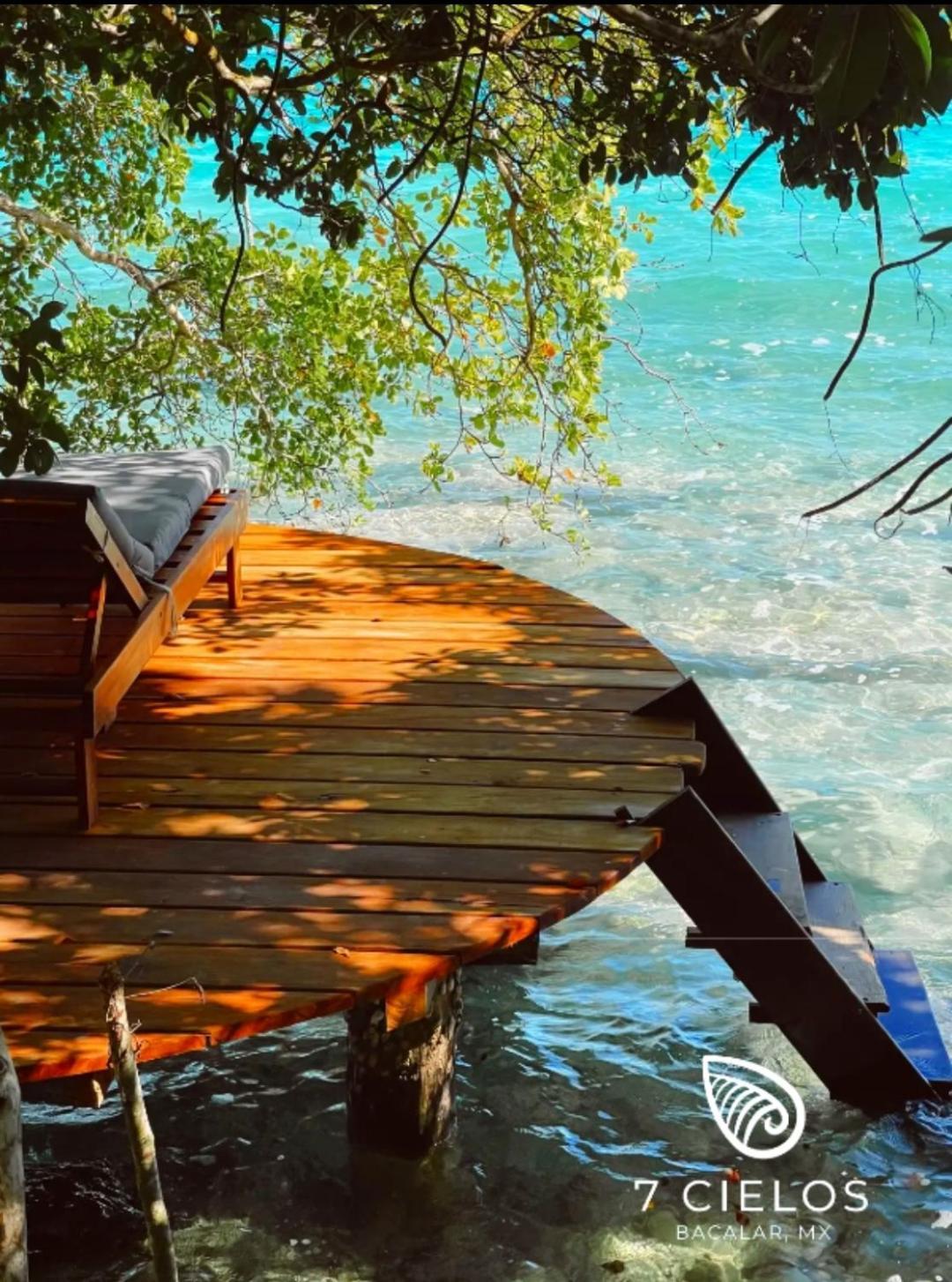 7 Cielos Bacalar. Exterior photo